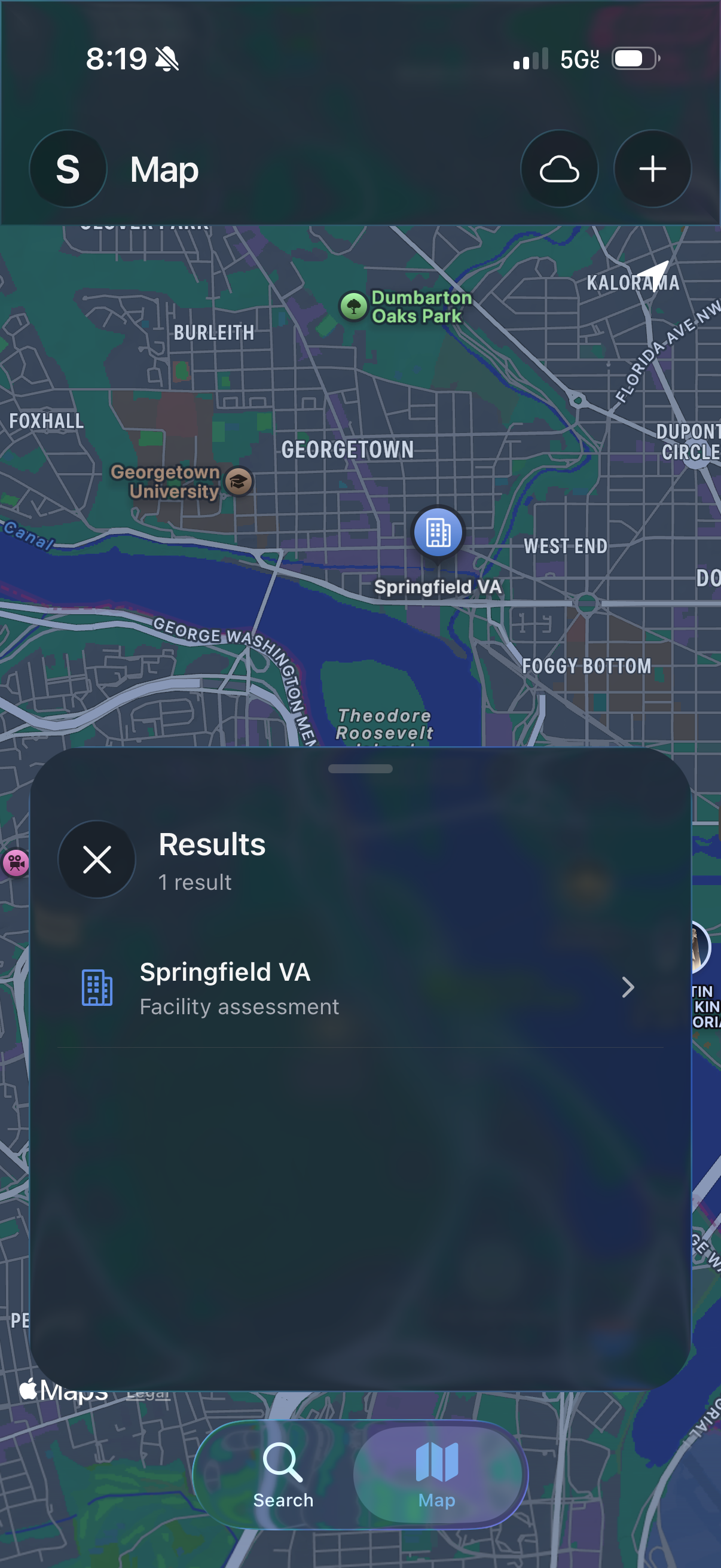 Map results in Streamline Mobile